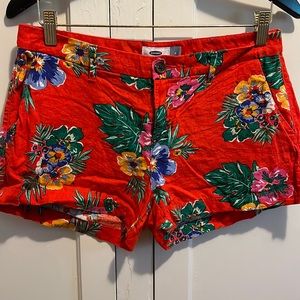 Old Navy Hawaiian Print Shorts